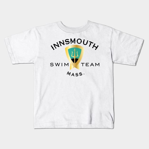 Innsmouth Swim Team Kids T-Shirt by HPLHS